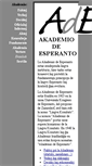 Mobile Screenshot of akademio-de-esperanto.org